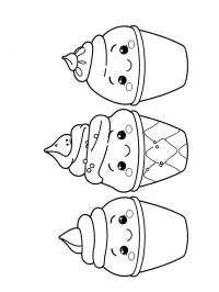 3 kawaii fagylalt