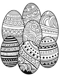 7 Kaleidoszkóp húsvéti tojás