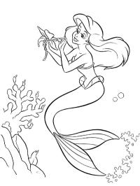 Ariel egy virággal