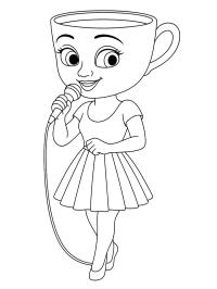 Ballerina Cappuccina énekel