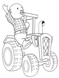 Nijhof farmer a traktoron