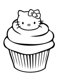 Hello Kitty Muffin