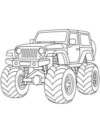 Jeep monster truck