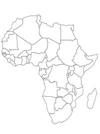 Afrika térképe