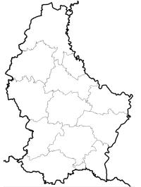 Luxemburg térképe