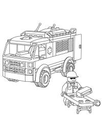 Legó mentőautó