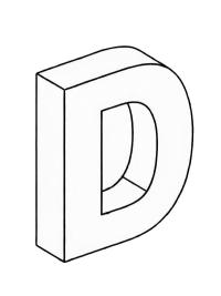 3D-s D betű