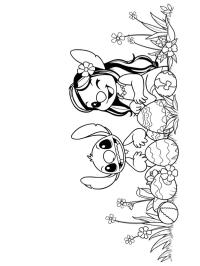 Lilo és Stitch húsvétot ünnepelnek