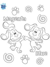 Magenta és Blue
