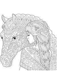 Kislány és ló