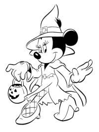 Halloween - Minnie egér