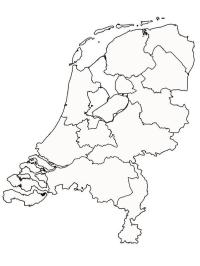 Hollandia térképe