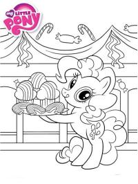 Pinkie Pie tortával