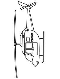 Rendőrségi helikopter
