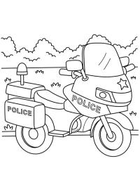 Rendőrségi motorkerékpár