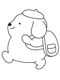 Pompompurin iskolába megy