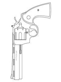 Python 357 Magnum pisztoly