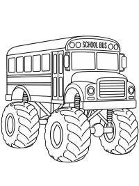Iskolabusz monster truck