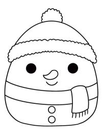 Hóember Squishmallows