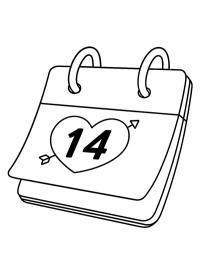 Valentin-napi napt&aacute;r