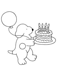 születésnapi torta dribbel