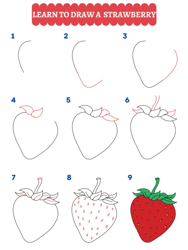 Hogy rajzolsz egy epret