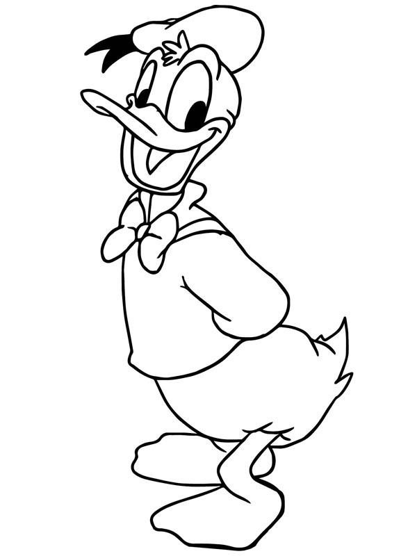 Donald kacsa Kifestő