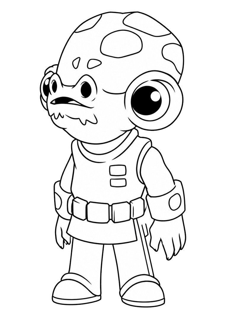 Admiral Ackbar (Star Wars) Kifestő