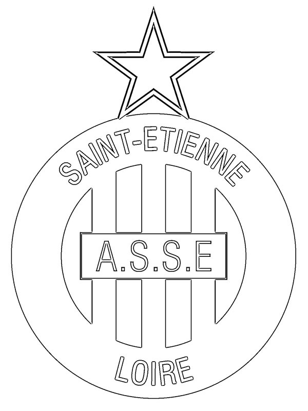 AS Saint-Étienne Kifestő