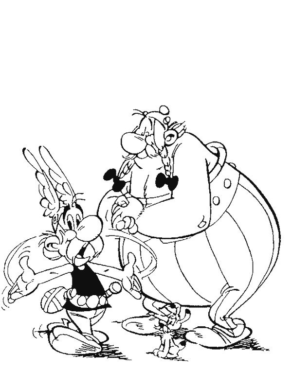 Asterix, Obelix és Töpszlix Kifestő
