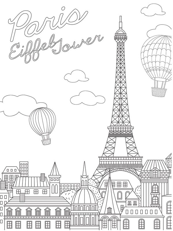Eiffel-torony Kifestő