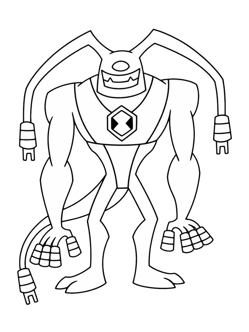 Feedback (Ben 10) Kifestő