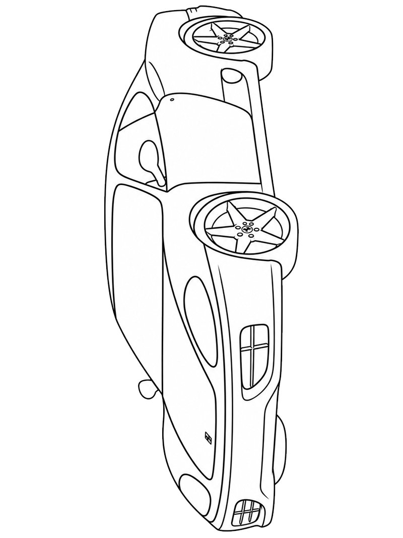 Ferrari 360 Modena Kifestő