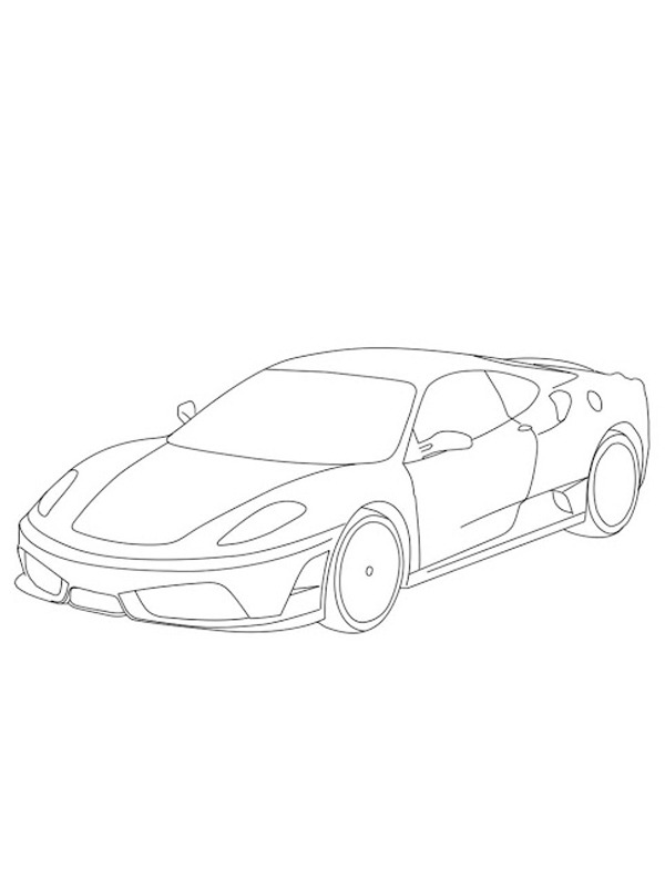 Ferrari F430 Kifestő