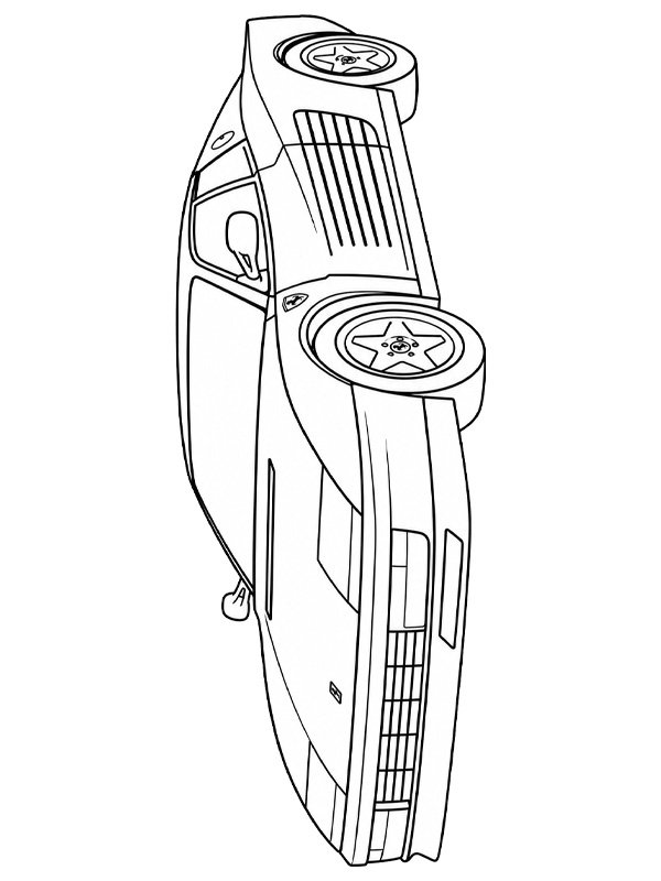 Ferrari Testarossa Kifestő