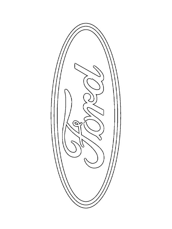 Ford logó Kifestő