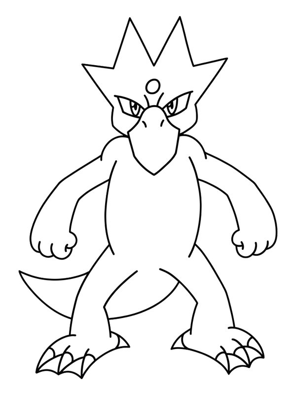 Golduck (Pok&eacute;mon) Kifestő
