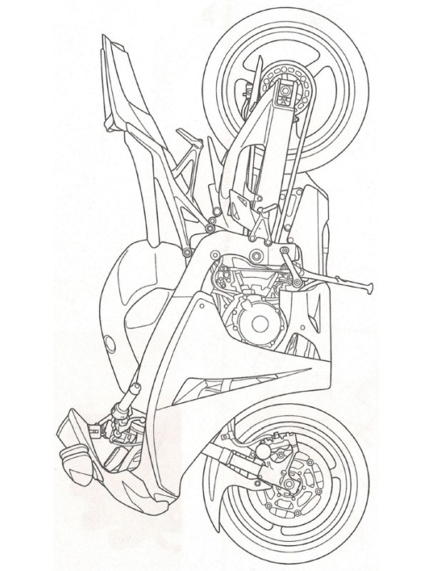 Honda CBR1000RR Kifestő