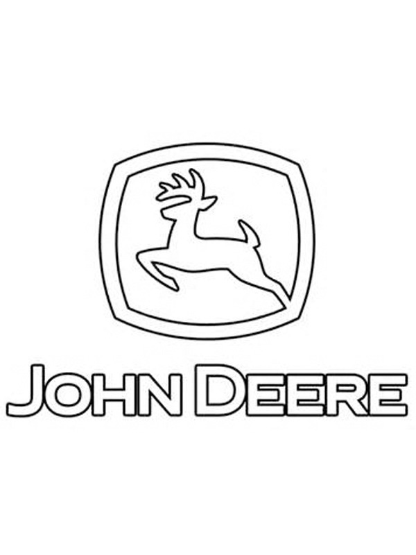 John Deere logó Kifestő