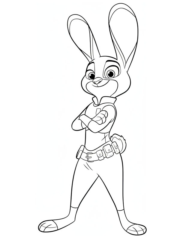 Judy Hopps (Zootropolis) Kifestő