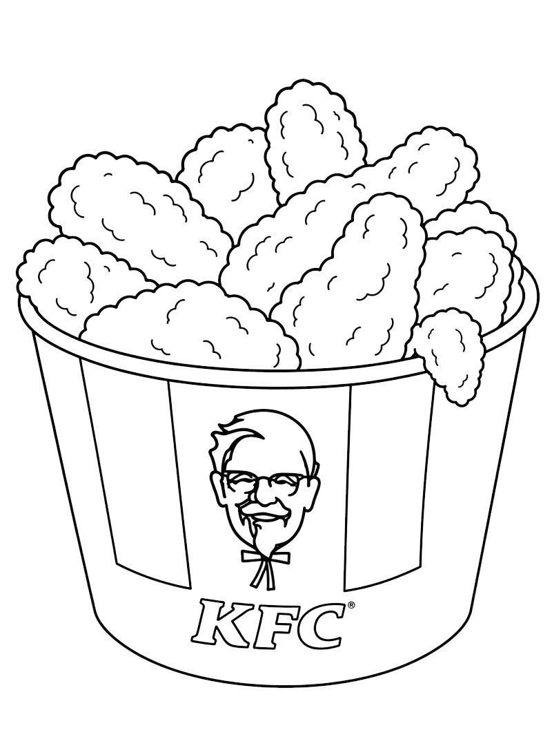 KFC Hot wings Kifestő
