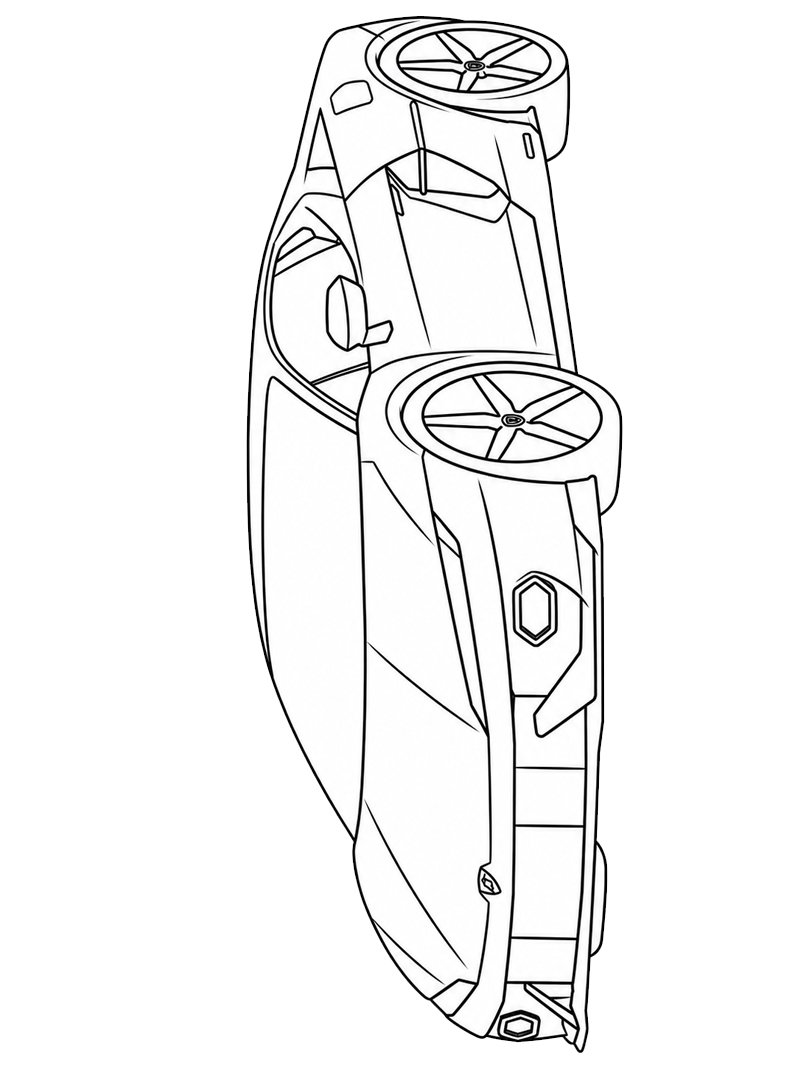 Lamborghini Temerario Kifestő