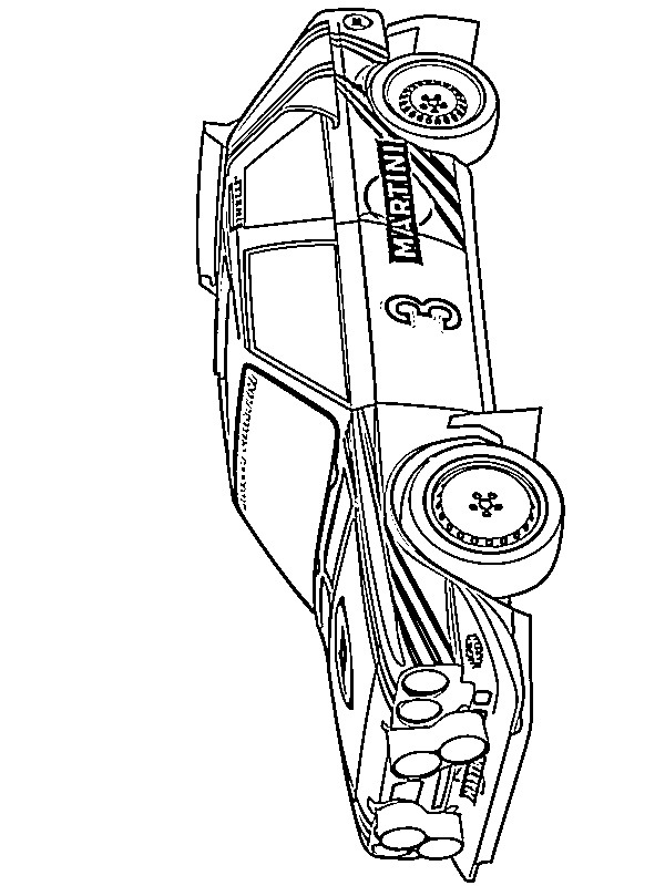 Lancia Delta S4 Kifestő