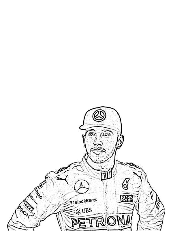 Lewis Hamilton Kifestő