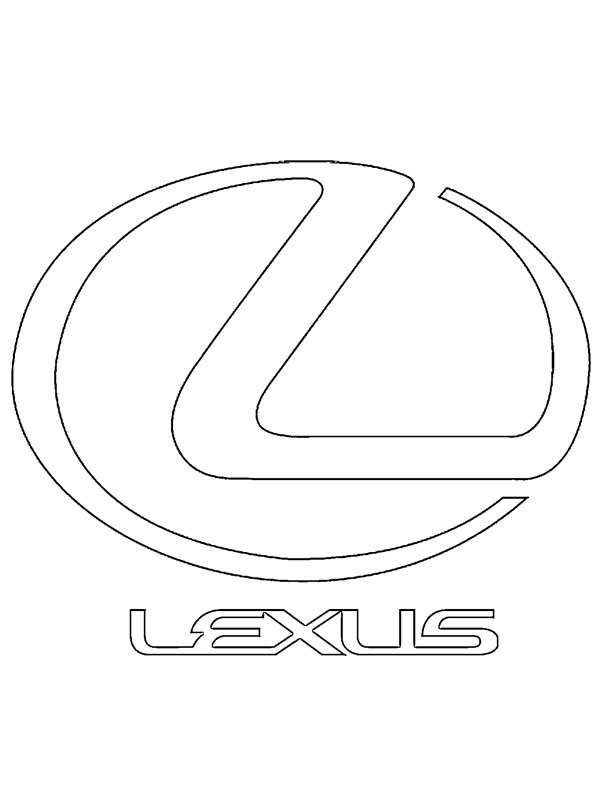 Lexus logó Kifestő