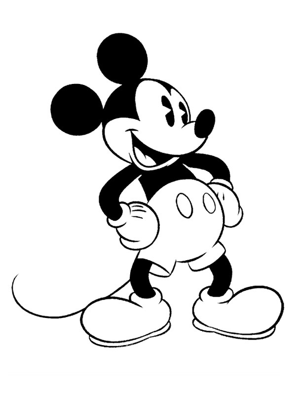 Mickey egér Kifestő