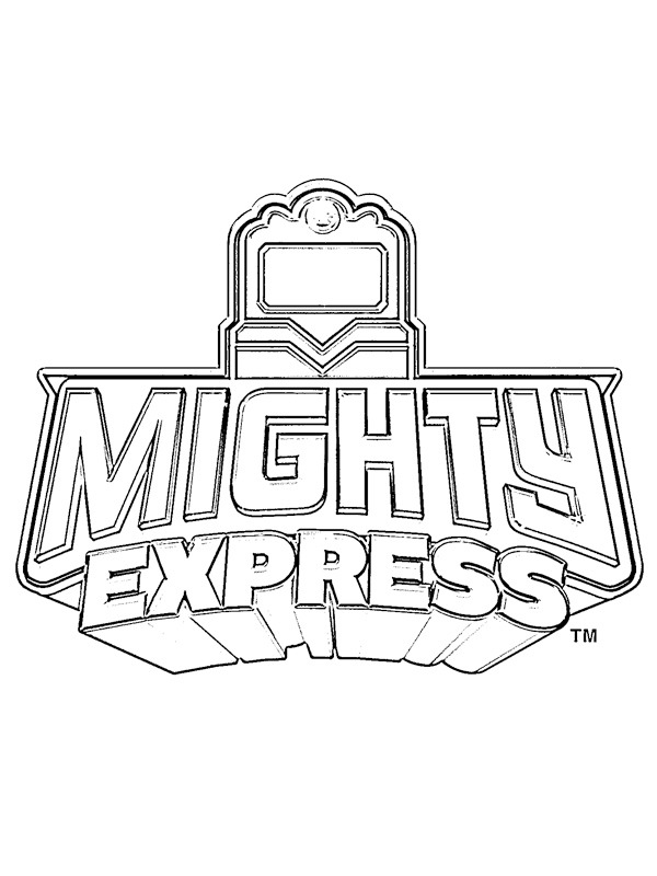 Mighty Express logo Kifestő