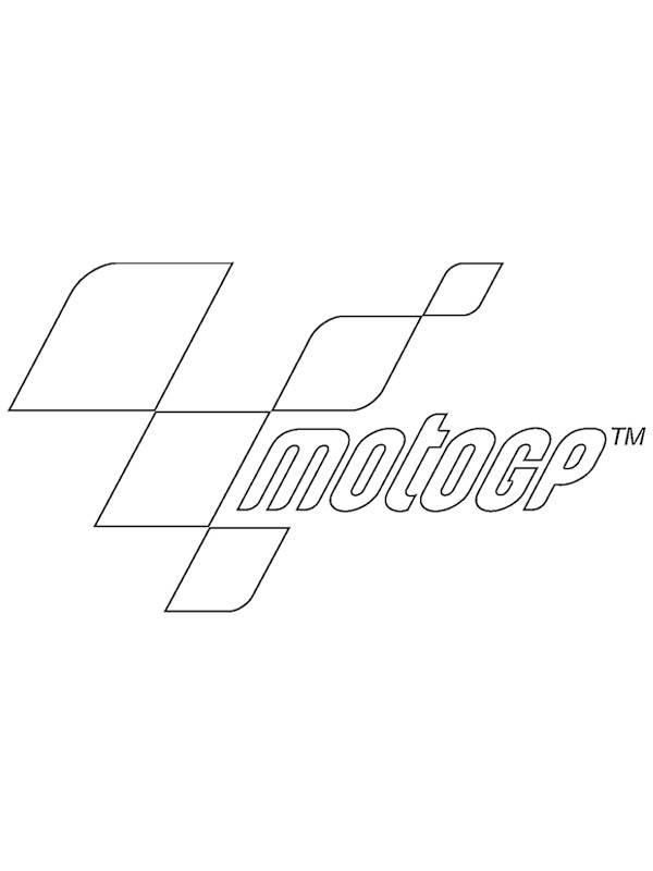 MotoGP logó Kifestő