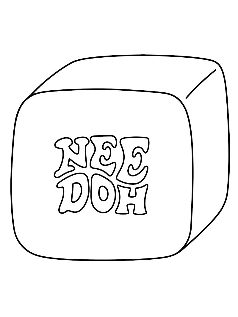 NeeDoh Nice Cube Kifestő