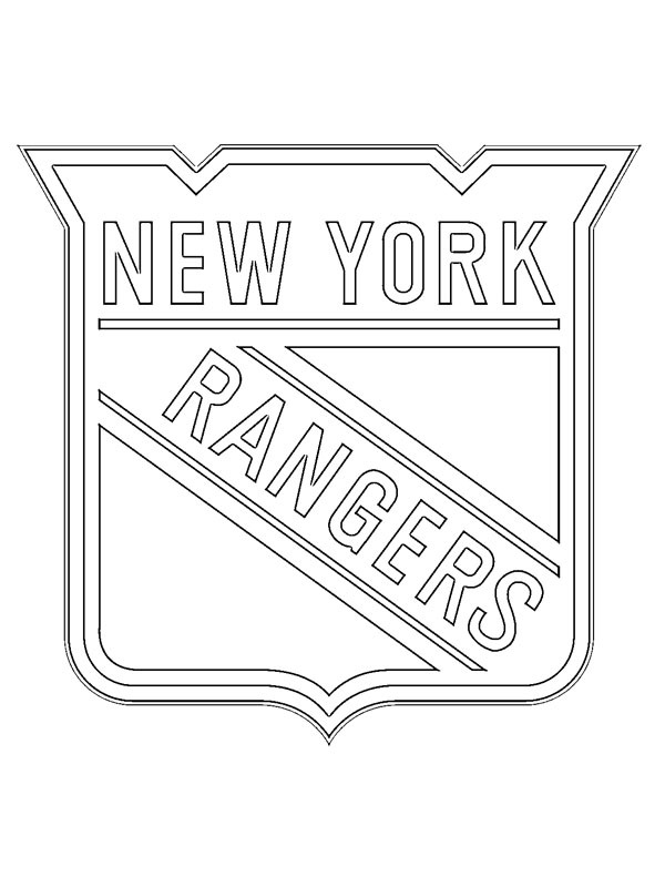 New York Rangers Kifestő